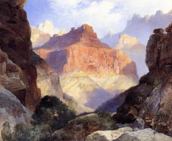 托馬斯 莫蘭 Under the Red Wall, Grand Canyon of Arizona